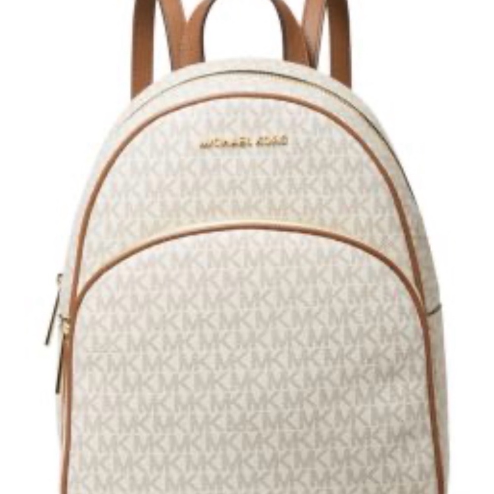 Michael Kors Abbey Medium Signature Backpack